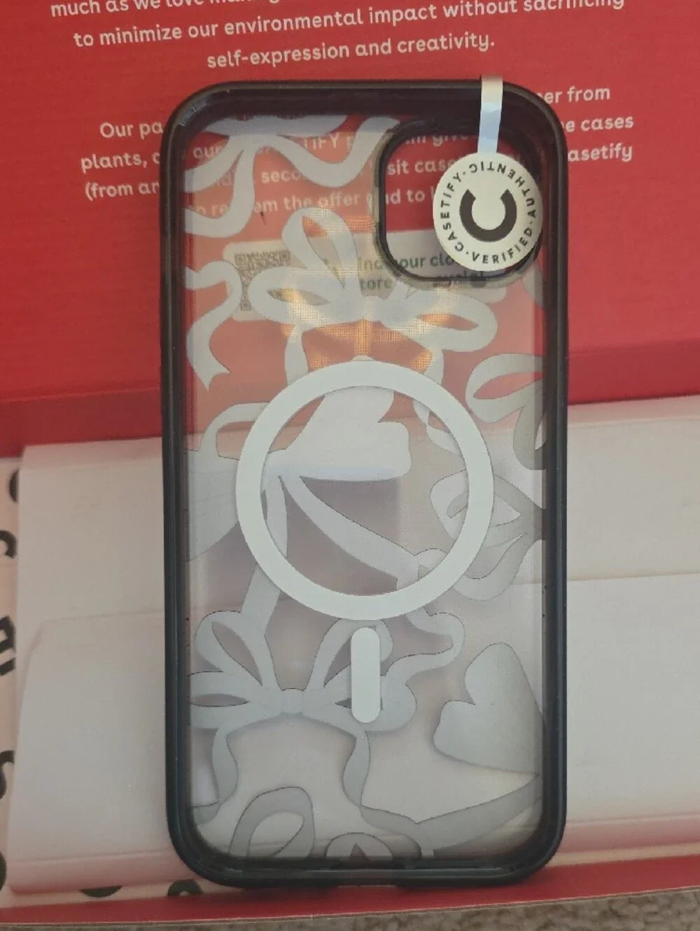 Casetify cute pink